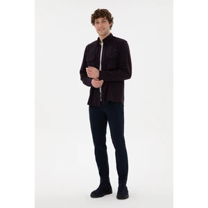 U.S. Polo Assn. Erkek Lacivert Pantolon (Kanvas-Chino) 50297545-VR033