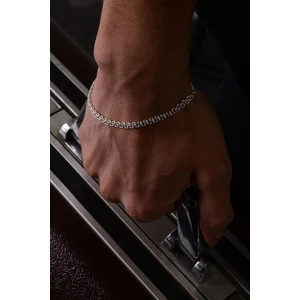 Ricco Jewellery 925 Ayar Gümüş Old Money Italyan Bismark Bileklik