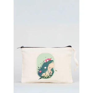 Bez Çanta Dünyası Kadınlar Günü Temalı Ham Bez Clutch Çanta