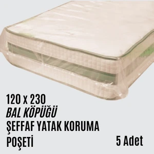 5 Adet 120X230  Tek Kişilik Her Ebat ile Uyu mlu  Yatak Koruma Poşeti Yatak Saklama Depolama Taşıma Naylonu