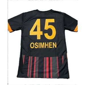 V.osimhen. 45 Numara Siyah Deplasman Yetişkin Forması