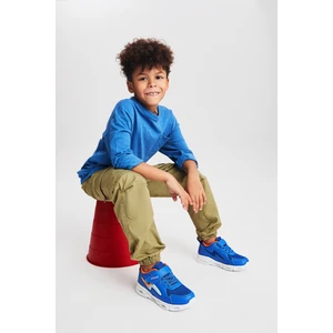 Fash Işıklı Erkek Okul Öncesi Saks Mavi Spor Ayakkabı