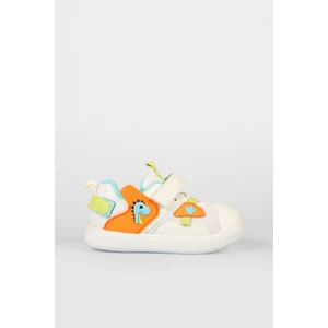 Snoop Baskılı Erkek Bebek Beyaz Günlük Ayakkabı