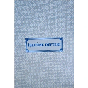 20X28 24 Yaprak Karton Kapak Numaralı Işletme Defteri KOD:095