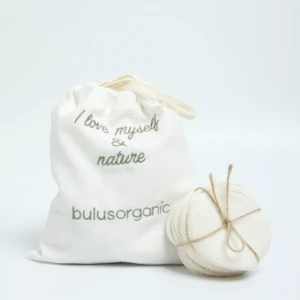 Buluş Organic 7'li Ekru Mini Organik Yüz Temizleme Diski