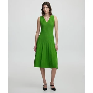 V Yaka Triko Elbise IS1250002219070