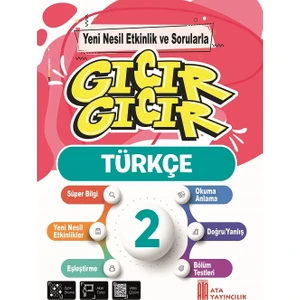 Ata Yayıncılık 2. Sınıf Gıcır Gıcır Türkçe