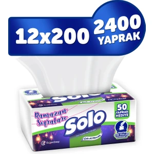 12'li Çek- Al Kağıt Mendil (1800 Yaprak +600 Yaprak )