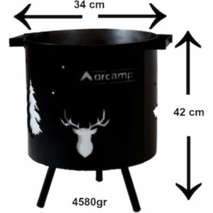 Orgaz Doğa Orman Ateş Kamp Şöminesi DS-340