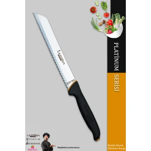 Platinum Serisi Mutfak Ekmek Bıçağı Tırtıklı Mutfak Ekmek Bıçak (MFT-124)