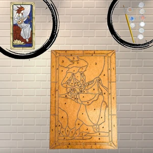Ahşap Boyama Seti Akrilik Boya Fırça Sanat Hobi Seti Duvar Tablosu Hobi Seti Ahşap Boyama Sanatı