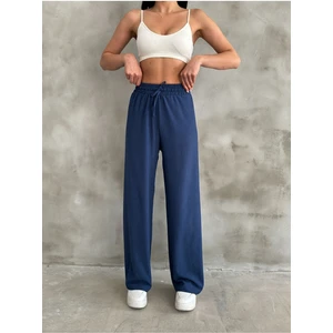 Kadın Beli Lastikli Palazzo Pantolon