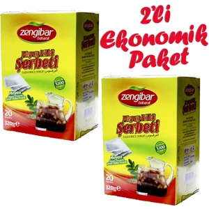 2'li Ekonomik Paket Meyan Kökü Şerbeti 320 gr (20 Adet)