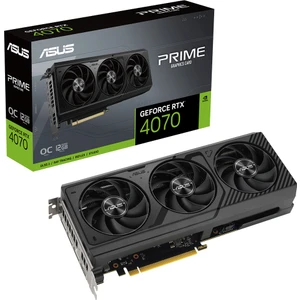 Asus-GEFORCE PRIME-RTX4070-O12G-NVIDIA--RTX 4070-12GB 192BIT GDDR6--2550MHZ-OC-HDMI-DP-DLSS3 Ekran Kartı