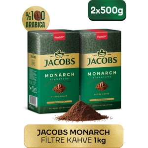 Set 2 Adet Jacobs Monarch Filtre Kahve 500 gr