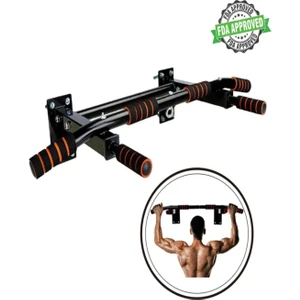 Duvar Barfiks Aleti - 200 kg Taşıma Kapasiteli Barfiks Demiri ve Çubuğu | Güçlü Çelik Yapı, Ergonomik Tasarım ve Çok Amaçlı Egzersiz Desteği
