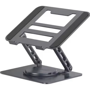 360° Dönebilen Çelik Tablet ve Telefon Standı - Katlanabilir Metal Tutucu