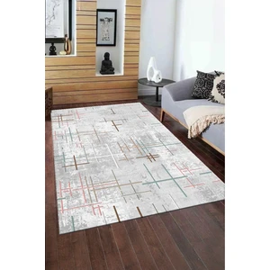 Fera Home Dijital Baskılı Yıkanabilir Dot Taban Kaymaz Halı Yolluk Mutfak Salon Halısı Yolluğu (51)