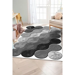 Fera Home Dijital Baskılı Yıkanabilir Dot Taban Kaymaz Halı Yolluk Mutfak Salon Halısı Yolluğu (51)