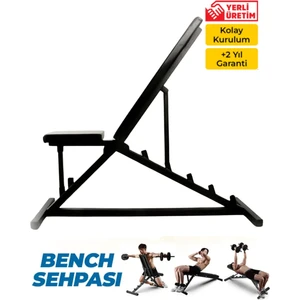 Duruh Spor Ayarlanabilir Özel Tasarım Bench Sehpası %100 Yerli Üretim