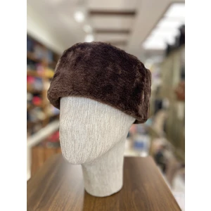 Göksu Şapka Peluş Kalpak Yuvarlak Astarlı Rus Kalpak