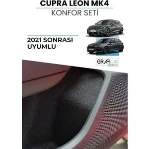 Cupra Leon Mk4 Konfor Seti Araç Içi Eşya Saklama Cepleri Kumaş Kaplama Ses Giderici Set