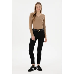 U.S. Polo Assn. Kadın Siyah Pantolon (Jean) 50295406-Dn0027