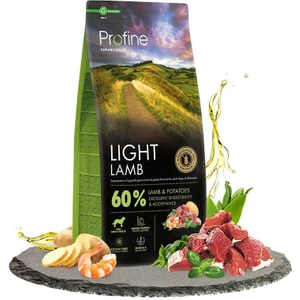 Tahılsız Glutensiz (Light) Kilolu ve Kısırlaştırılmış Kuzulu Köpek Maması 12 kg