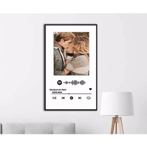 Spotify  Tema Tasarım Kişiye Özel Mdf Tablo Poster