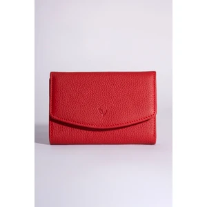 Perle - Kadın Trifold Hakiki Deri Cüzdan