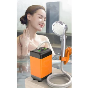 Şarjlı Taşınabilir Kamp Duşu  (Su Pompası) Pil Kapasitesi: 7800 Mah