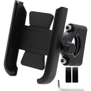 M1 Gidona Bağlantılı Motosiklet Bisiklet Elektrikli Scooter Telefon Tutucu %100 Metal Vidalı Kilitli