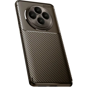 Tecno Spark 30C Kılıf Focus Carbon Silikon Kapak