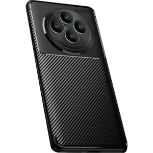 Tecno Spark 30C Kılıf Focus Carbon Silikon Kapak