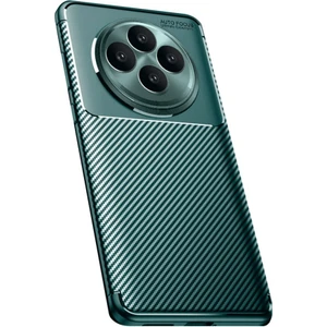 Tecno Spark 30C Kılıf Focus Carbon Silikon Kapak