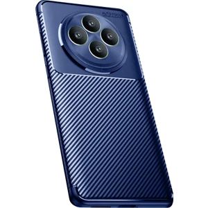 Tecno Spark 30C Kılıf Focus Carbon Silikon Kapak
