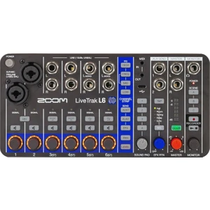 Livetrak L6 10-Kanal Compact Dijital Mikser