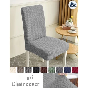 Baqdo Tuğla Desen Yüksek Kaliteli Sandalye Kılıfı, Sandalye Örtüsü, Lastikli, Likralı, Yıkanabılır 1 Adet