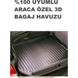 Skoda Scala 2019+ Özel Üretim Lüx Oto Bagaj Havuzu