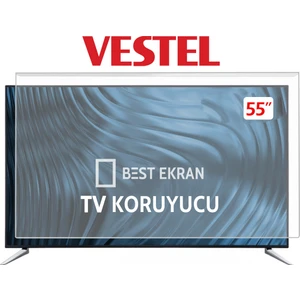Best Ekran Vestel 55" inç 139 Ekran LED OLED QLED Android 4K-8K Smart Televizyon Tv Ekran Koruyucu