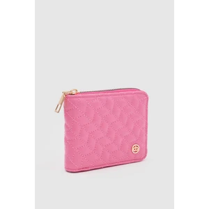 Pembe Nakış Detaylı Bayan Cüzdan - OL-1050