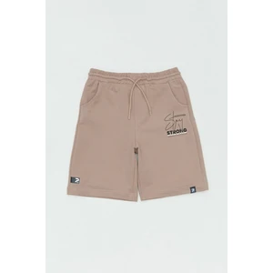 Stay Strong Yazı Baskılı Beli Lastikli Erkek Çocuk Şort