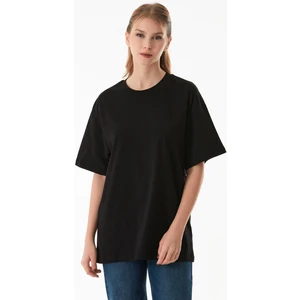 Basic Oversize Bisiklet Yaka Tişört