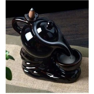 Uğur Böceği Ticaret Dekoratif Çaydanlık Tasarımlı Geri Akış Şelale Tütsülük - Videolu Gösterim