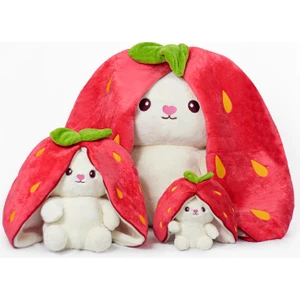 Özgüner Oyuncak  80 cm Çilek Tavşan