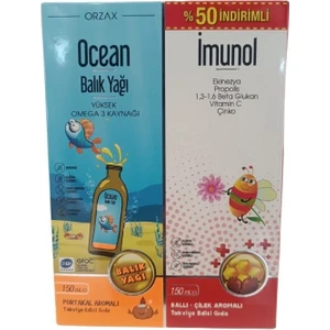 Balık Yağı Portakal Aromalı 150 ml - Imunol Şurup 150 ml