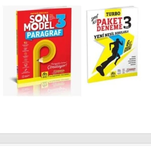 3. Sınıf Son Model Paragraf + Turbo Paket Deneme Set