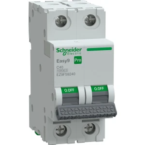 Schneider Electric EZ9F59240 2X40A 10KA C Otomatik Sigorta Easy9 Pro