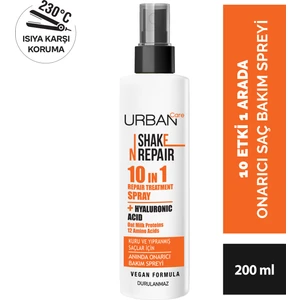 Urban Care Shake N Repair 10-In-1 Onarıcı Etkili Durulanmayan Saç Bakım Spreyi 200 Ml-Vegan
