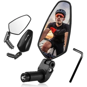 Bisiklet Scooter E-Bıke Geniş Açılı Ayna( adet fiyatı)Gidon Sonu Fonksiyonel 